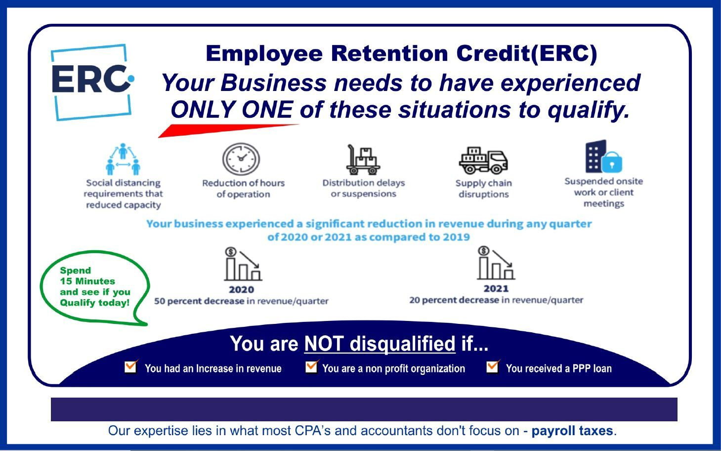 ERC, retention credit, government Loan, Tax credit, Employee retention Tax Credit, Insurance Agent